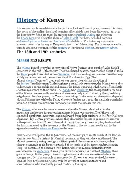 history of kenya pdf